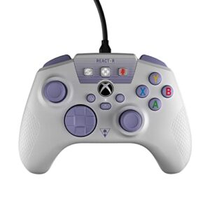 Turtle Beach React-R Controller White/Purple - Xbox Series X|S