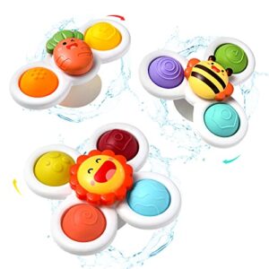 Hooku 3 Pcs Suction Cup Spinner Toys