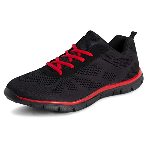 Get Fit Mens Mesh Running Trainers Athletic Walking Gym Shoes Sport Ru