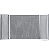 Bro 1 Pack Expandable Window Screen, Adjustable Window Screen (50cm x 75-143cm) - Replacement Win...