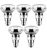 Fulighture Lava Lamp Bulbs, 30W Spot Reflector Bulbs, R39 E14 Small Edison Screw Cap, Spotlight H...