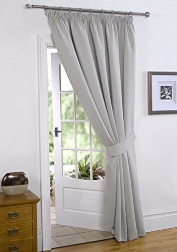 iceroy bedding Silver Grey 66" Width x 84" Drop (Only 1 Panel)