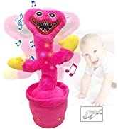 Benolls Dancing Cactus Talking Playtime Toy,Talking Repeat Singing Electric Dancing Playtime Plus...