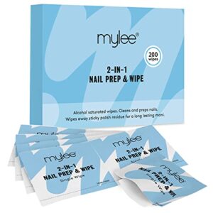 Mylee 200pcs Gel Polish Prep & Shine Wipes