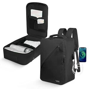 LUGG Laptop Backpack USB Charging & Headphone Port Water Resistant Padded Shoulder Strap Ideal Rucksack for Business