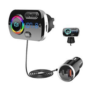 SONRU 2023 Newest FM Transmitter Bluetooth 5.0