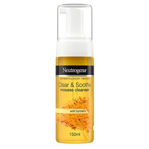 Neutrogena Clear and Soothe Mousse Cleanser