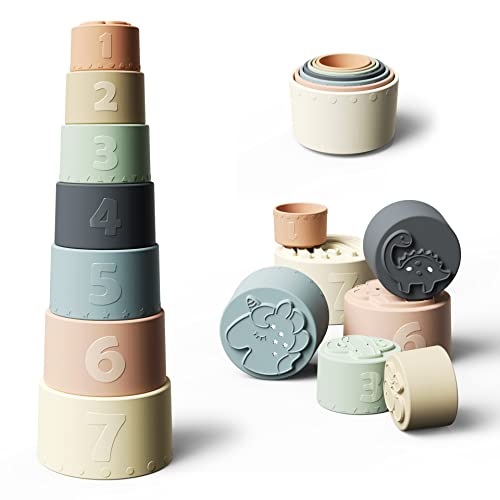 Moonkie Baby Stacking Cups Toy