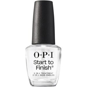 OPI Nail Polish | Start to Finish 3in1 Treatment Leaving Long Lasting Shine I Nail Base Coat