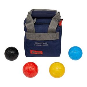 Uber Games Moulded Croquet Balls - 9oz - Black