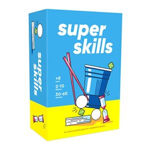 Super Skills - Action Game for Competitive People - Beat Your Friends at 120 Challenges - Fun Group Activity for Family Night or Party with Kids