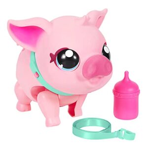 Little Live Pets - My Pet Pig | Soft and Jiggly Interactive Toy Pig That Walks