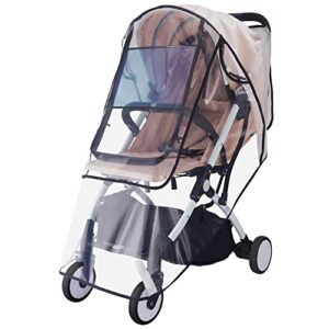 Bemece Universal Rain Cover for Pushchair Stroller Buggy Pram