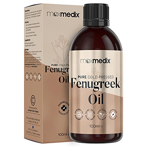 Fenugreek Oil 100ml - Pure Cold Pressed Fenugreek Extract Oil For Skin