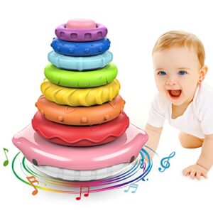 Baby Stacking Toys Age 6 9 12 18+ Months