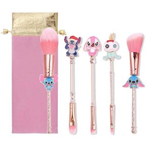 [5 Pcs] Stitch Makeup Brush Set