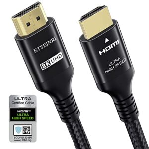 Etseinri 8K 4K HDMI 2.1 Cable 1M