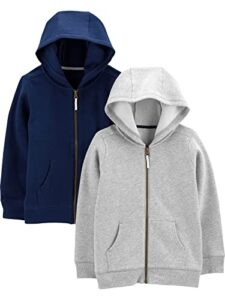 Simple Joys by Carter's Toddlers and Baby Boys' Fleece Full-Zip Hoodies
