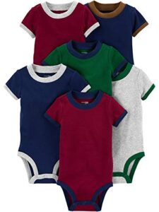 Simple Joys by Carter's Toddlers and Baby Boys' Short-Sleeve Bodysuit