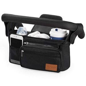 Stroller Organizer Momcozy Pram Bag Organiser Multifunctional Baby Pram Buggy Storage Bag with Detachable Pocket