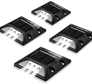 KMASHI Solar Deck Lights Outdoor