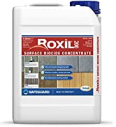 Roxil 100 Green Mould, Algae & Lichen Killer - 5L - Restore the appearance of your Patio, Deck, F...