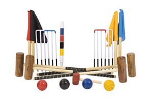 Uber Games Garden Croquet Set - Contains 4 mallets