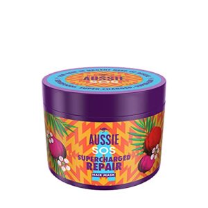 Aussie Repair Hair Mask For Dry Damaged Hair Supports Hair Growth