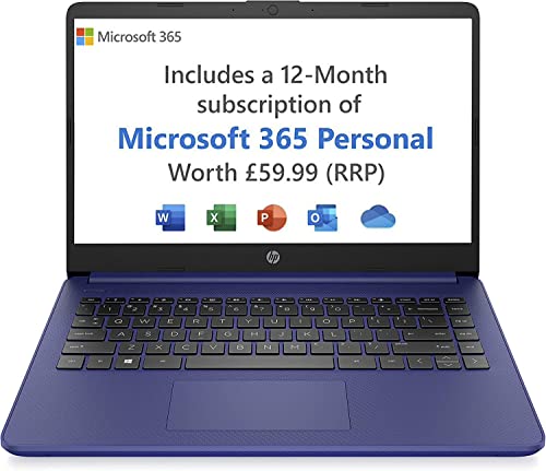 HP 14" HD Laptop PC 14s-fq0023na