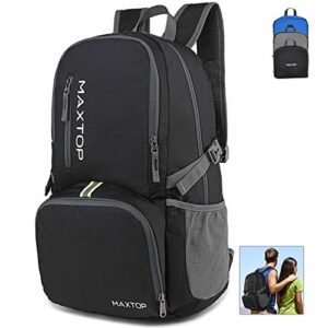 MAXTOP 50L/40L Backpack Ultra Lightweight Packable Foldable Rucksack Water Resistent For Men Women Kids Outdoor Camping Hiking Travel Daypack Handy Durable Gifts For Men Wome