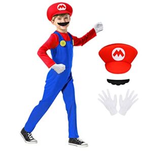 ACWOO Mario Costume for Kids