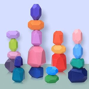 Japace Balancing Stones for Children Stacking Stones Toy