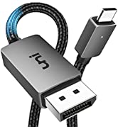 uni DisplayPort to HDMI Cable 4K for PC Laptop Monitor 2M, [Aluminum Shell, Nylon Braid] High Spe...