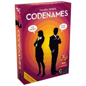 Czech Games Edition | Codenames | Party Game | Ages 10+ | 2-8 Players | 15 Minute Playing Time