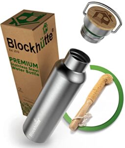 Blockhuette Steel Water Bottle Insulated - 1L
