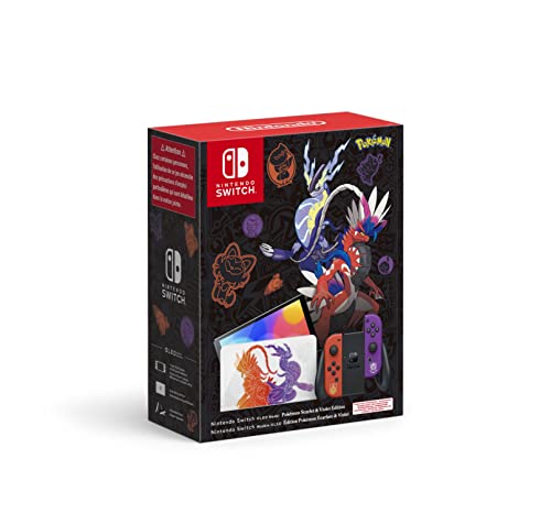 Nintendo Switch – OLED Model Pokemon Scarlet and Violet Limited Editio
