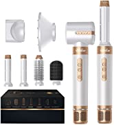 UKLISS 2023 New 7 in 1 Air Styler with Diamonds, 110000 RPM High Speed Hair Dryer, Hair Dryer Bru...