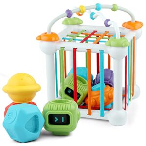 OBOVO Baby Shape Sorter Toy