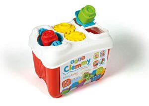 Clementoni 17171 Soft Clemmy Activity Bucket for Babies and Toddlers