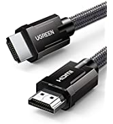 UGREEN HDMI 2.1 Cable 8K@60Hz 4K@120Hz 48Gbps Ultra High Speed eARC Dolby Vision HDR10+ UHD HDCP ...