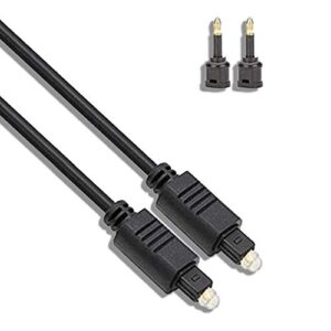 Optical Audio Toslink Cable - High Fidelity Sound Connectors for Speaker