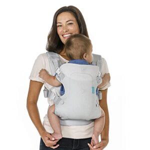 Infantino Flip Breathable 4-in-1 Light & Airy Convertible Carrier with Adjustable Waist Belt & Plush Straps