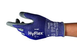 Ansell HyFlex 11-561 Cut-Resistant Gloves for Men and Women in Nitrile