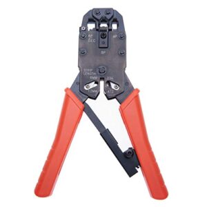 Crimping Tool Wire Crimper Plier Ratchet Cable Cutter for 4P