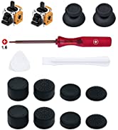 Mcbazel 7 in 1 Joystick Replacement and Repair Kit for PS5 DualSense Controller with Screwdriver,...