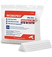 WORKPRO Hot Glue Sticks 11mm x 200mm, 100-pack, Glue Gun Sticks Resin EVA for DIY Hobbycraft Gene...