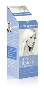 Colour Restore Iced Platinum Anti Yellow Hair Toner - Multiple Use -100ml