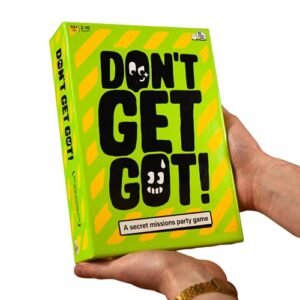 Don't Get Got (2021 Edition): Award Winning Secret Missions Party Game For Adults and Family