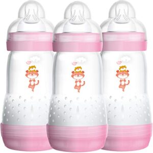 MAM Easy Start Self Sterilising Anti-Colic Baby Bottle Pack of 3 (3 x 260 ml)