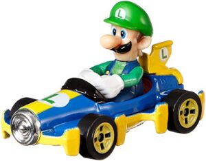 Hot Wheels Mario Kart Collection of 1:64 Scale Die-Cast Replica Vehicles